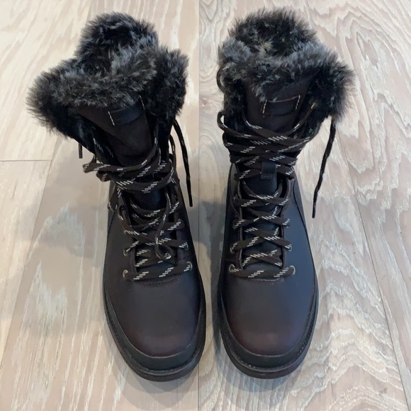 Merrell Women’s Tremblant Ezra Lace Waterproof Ice+ winter boots - Size 7.5 - Picture 2 of 11